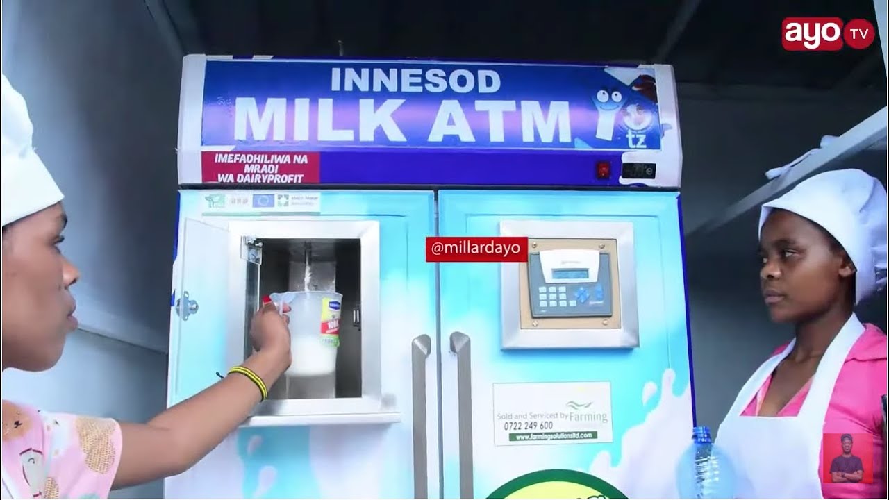 TAZAMA ATM MASHINE YA MAZIWA 