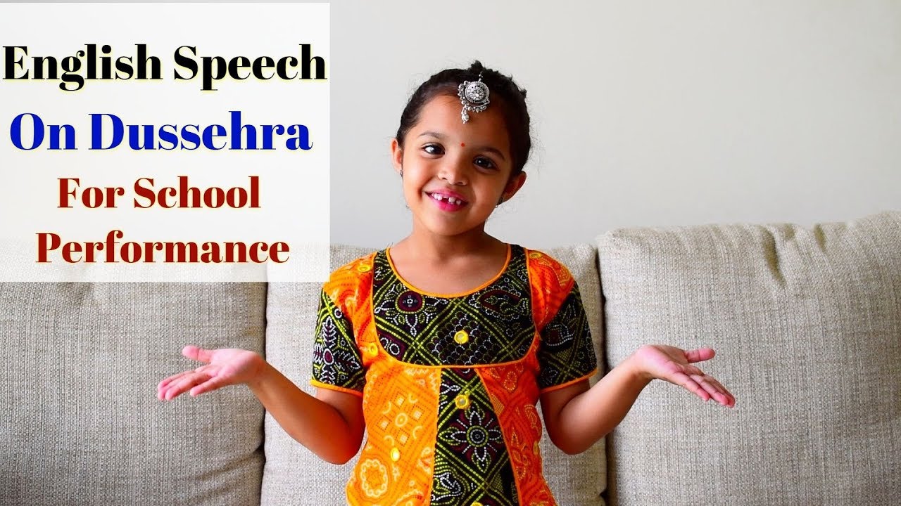 write a speech on dussehra