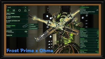 Warframe - Frost Prime x Ohma (Biting Frost)