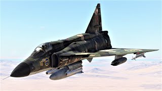 I Suffered While Making This Video | AJS37 Viggen Close Air Support (War Thunder)