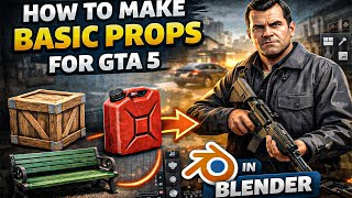Create Basic GTA 5 Props Using Blender | Beginner Tutorial | g5mods.com