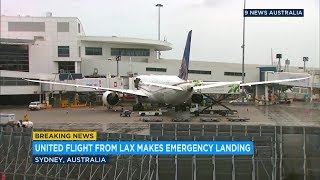 United Airlines flight from LA lands in Australia due to low fuel | ABC7