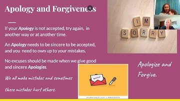 Toolbox Video 3: Apology & Forgiveness and Courage Tools