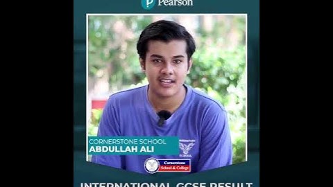 The Cornerstone Experience - IGCSE Results