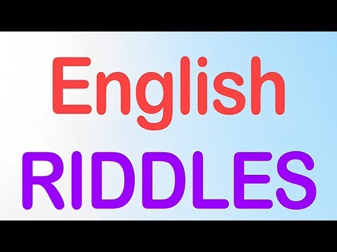 Riddles in English