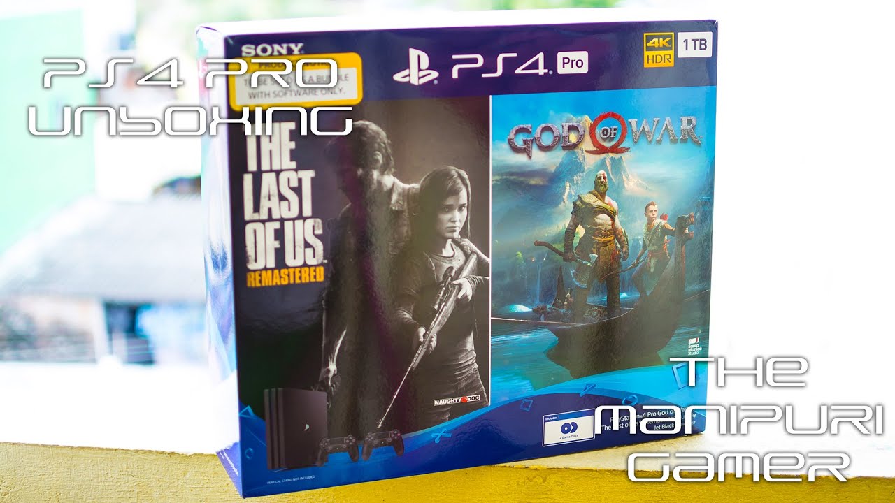 PS4 Pro 1TB Unboxing The Manipuri Gamer