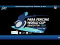 Bradenton 2026 Para Fencing World Cup | Men's sabre, women's foil category A and B