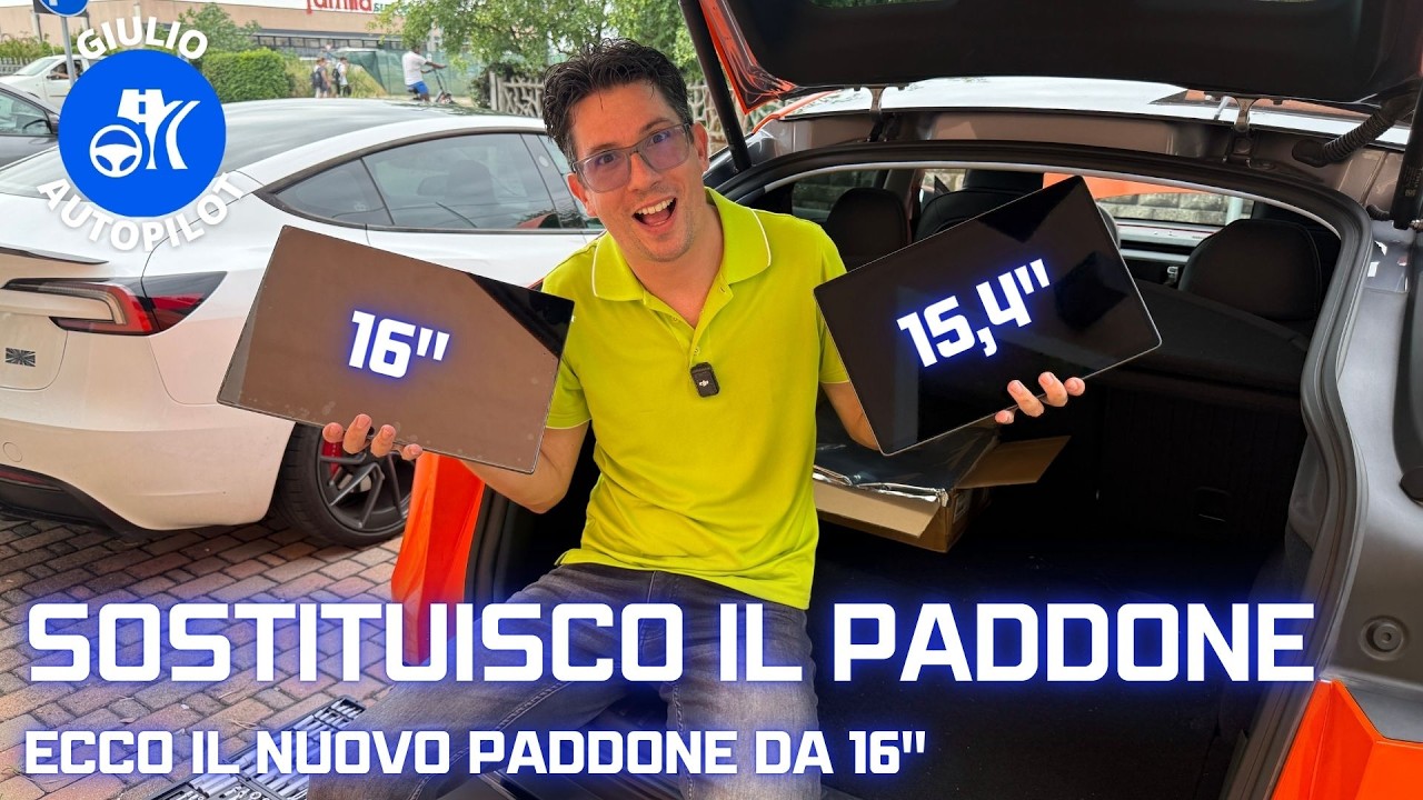 Sostituiamo il PADDONE alla Tesla Model Y Juniper