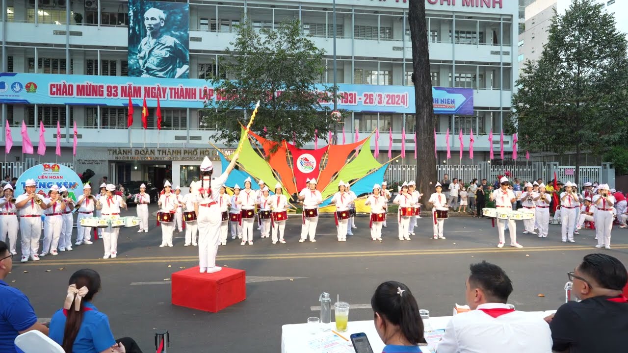 THCS Hồng Bàng Quận 5 - Liên hoan Tiếng kèn Đội ta cấp TP năm 2024