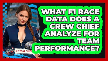 What F1 Race Data Does A Crew Chief Analyze For Team Performance? - Pit Stop Chronicles