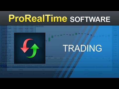 Trading und Platzierung von Orderaufträgen - ProRealTime