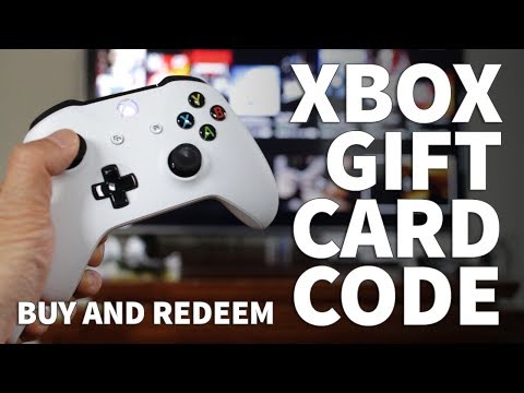 How to Get an Xbox Gift Card Code Online Right Now and Redeem Code on Xbox One Console