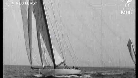 An American yacht race (1915)