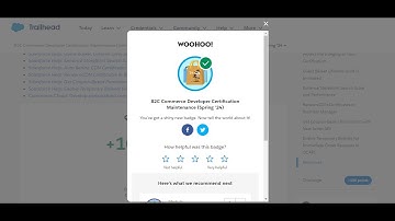 B2C Commerce Developer Certification Maintenance (Spring 