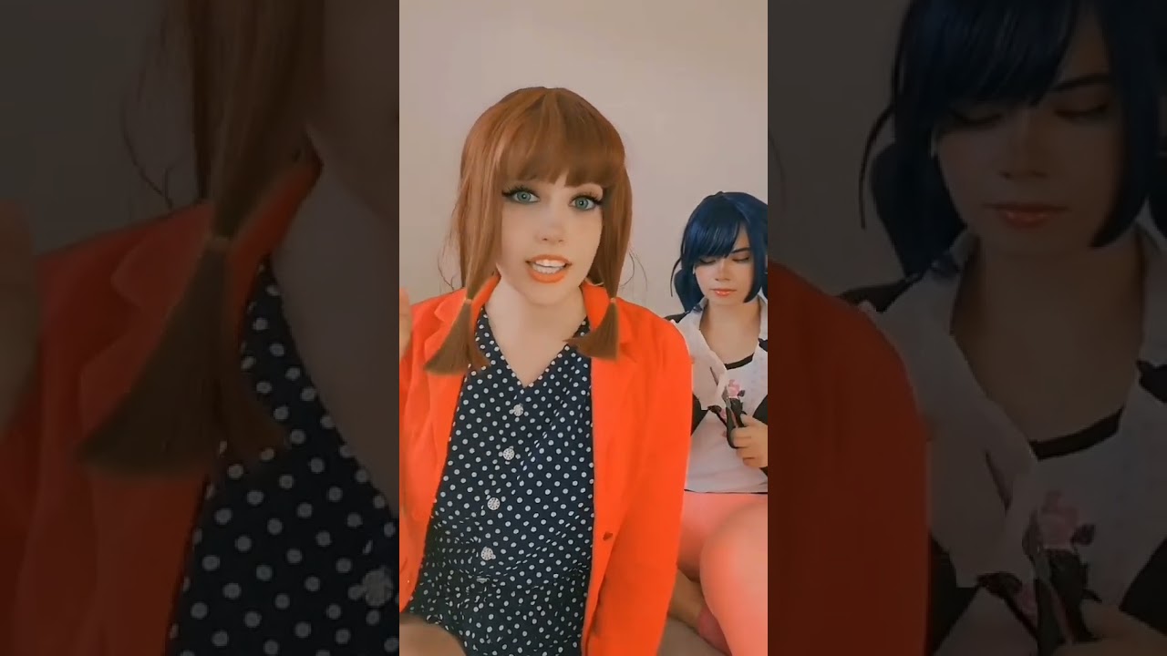 Marinette is cutting my hair | Lila Rossi & Marinette Dupain-Cheng #cosplay | Miraculous Ladybug