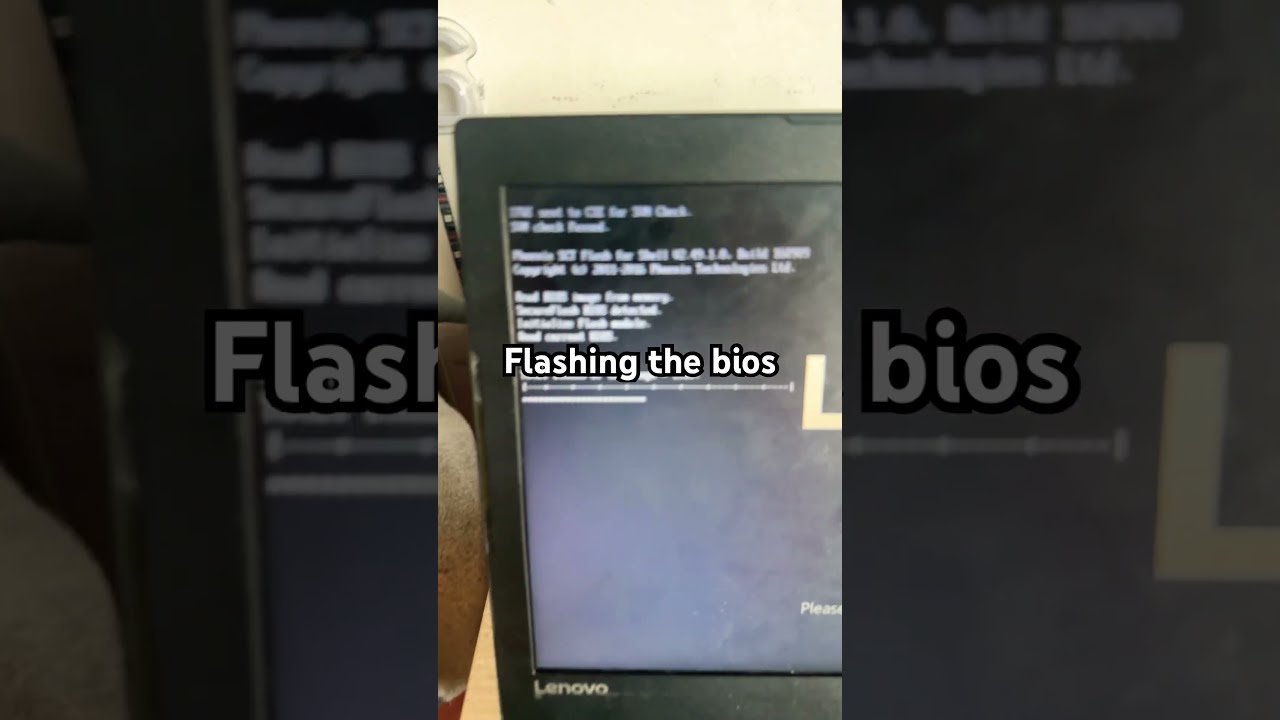 Bios Update On Lenovo Laptop