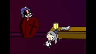 Touhou/Walfas - Yoshika scares Futo