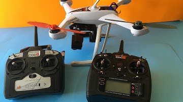 Blade 350 QX3 How to bind with Spektrum DX6 transmitter
