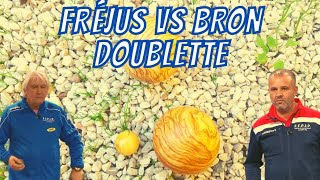 Frejus vs Bron Doubles Semifinal French Cup 2022 - Petanque