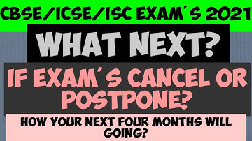 CBSE/ICSE/ISC Exam