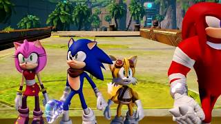 Sky Citadel Cutscene 1 - Sonic Boom without Voices