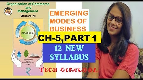 Emerging modes of business 1 || OCM || 12 New syllabus || Ria || Chapter 5 || Maharashtra board