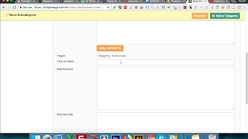 Como cadastrar categorias de produtos no Magento