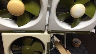 動作音比較 三菱 RH6は排気のみ ＋西武SF-25EL