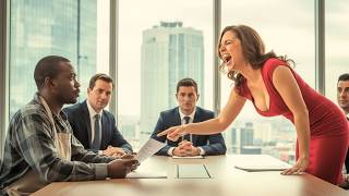 “If You Can’t, You’re Fired!” the CEO Mocked — the Black Single Dad Janitor Replied, Stunned All