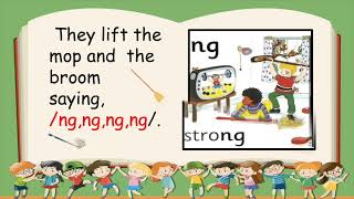 Jolly Phonics  /ng/ Story with Sound and Action