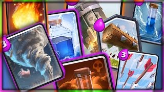 ALL SPELL DECK // Clash Royale 2v2 with Nick!!