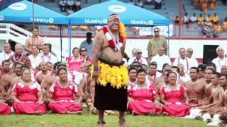 Sanapu village performing for American Samoa 2014 Flag Day