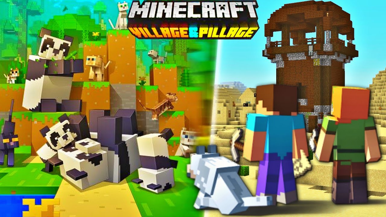 Minecraft Pe 1 9 Trailer Minecraft Pocket Edition Village Pillage Trailer Youtube
