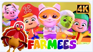 five little monsters halloween song for kids