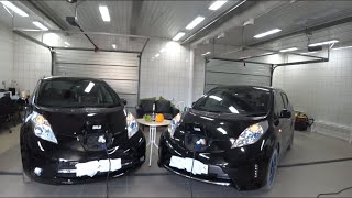 Получаем ещё один Nissan Leaf для друга. Поездка в 130 км за раз.