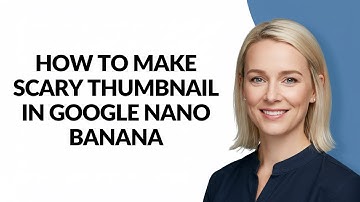 How to Make Scary Thumbnail In Google Nano Banana - Julia