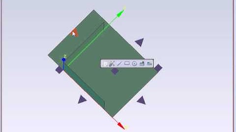 NaroCAD rectangle editing