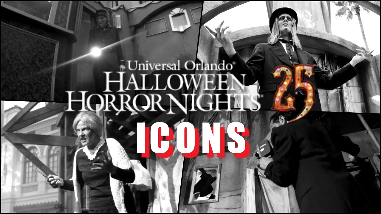Halloween Horror Nights 25 ICONS [Day] YouTube