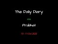 The Daily Diary | 11 October 2020 | General Awareness | Current Affairs | Banking Awareness