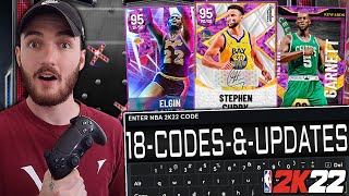 18 New Locker codes & Updates - Everything FREE in 2K22 MyTeam Right Now (Part 5)