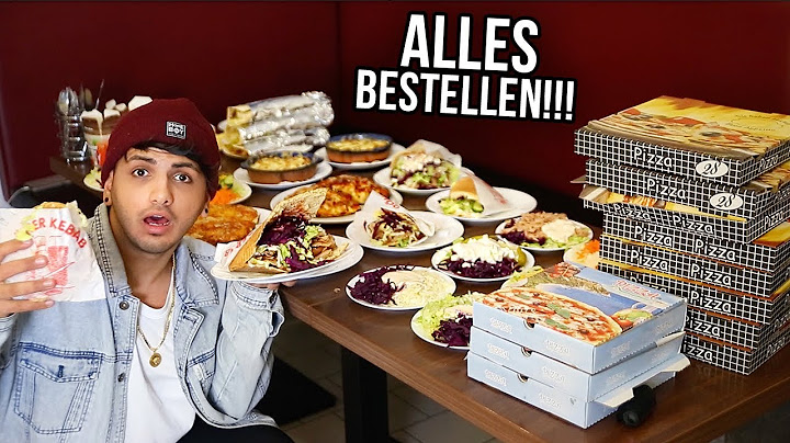 ALLES bestellen beim DÖNERLADEN !!! 😂