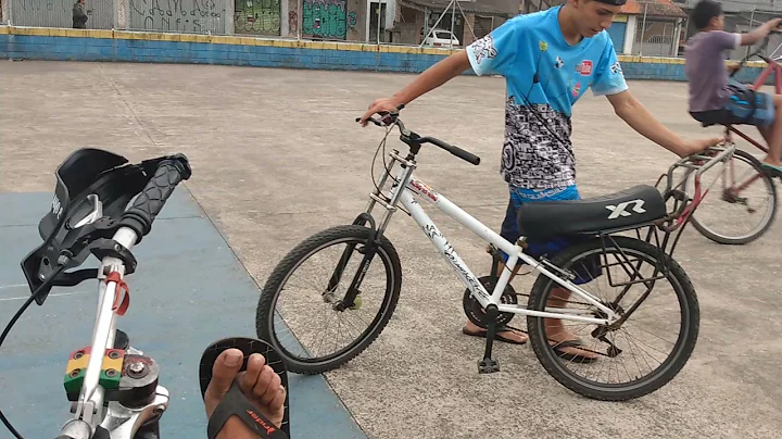 PEGUEI A BICICLETA  ARO 26 E FUI PARA O GRAU