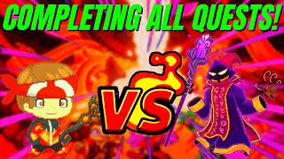 Completing ALL of Prodigy Quests | Future Puppet Master Battle!