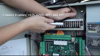 How to Connect Reader to DS K26 G Series Access Controller by RS 485