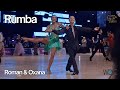 Roman Gerbey &amp; Oxana Lukyanenko - Rumba dance |  World Amateur Latin Championship