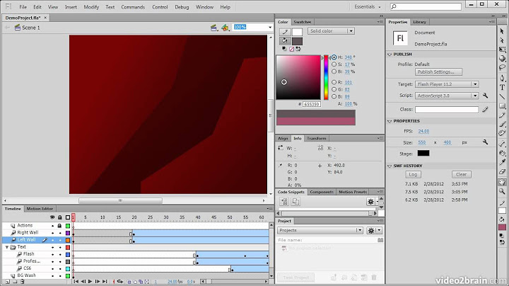 Color effect ใน flash cs6 ม ท งหมดก แบบ