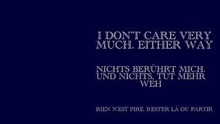 I Don't Care Much (Hailey Tuck) With lyrics on screen