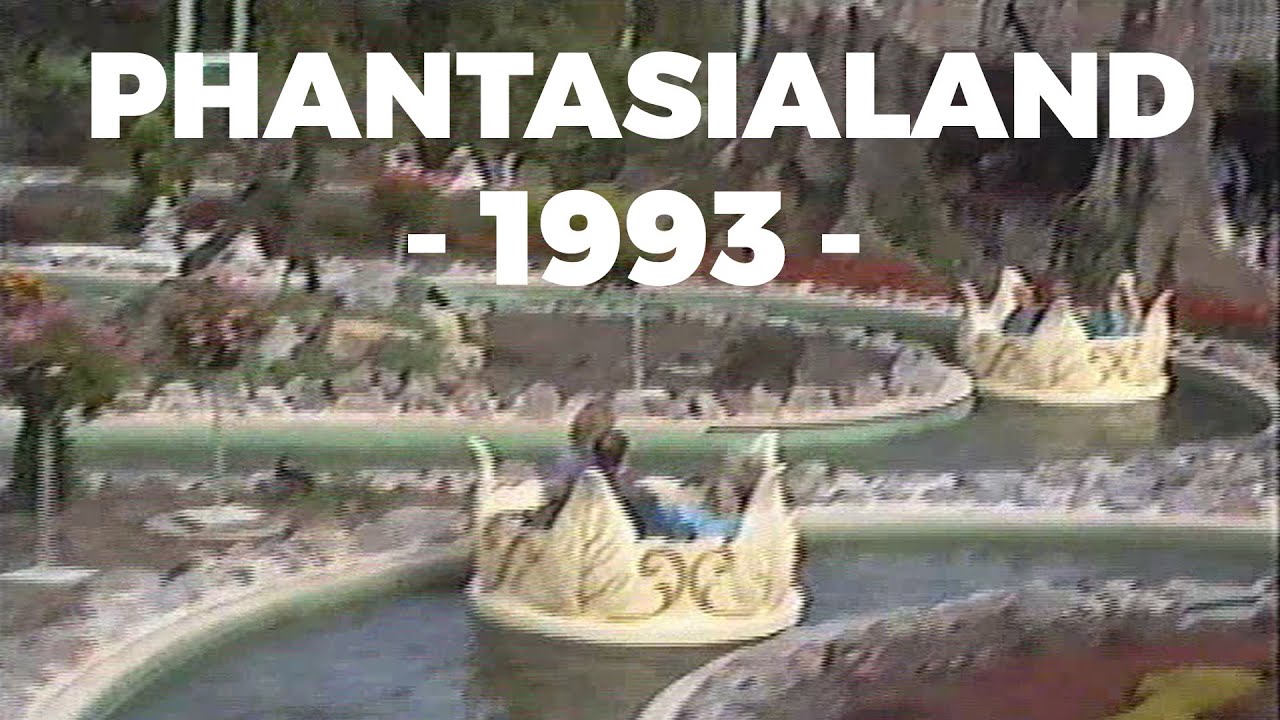 Phantasialand 1993 - Gebirgsbahn, Gondelbahn & mehr - Nostalgie