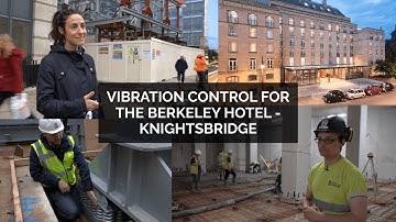 Vibration Isolation Berkeley Hotel Knightsbridge - Building Isolation & Floating Floors - Mason UK