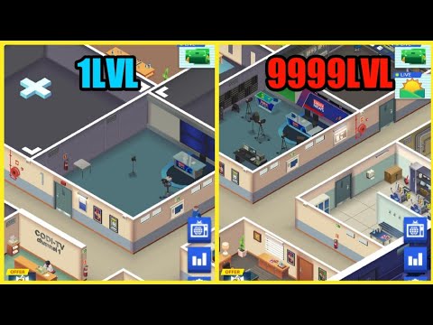 TV Empire Tycoon! MAX LEVEL - HIRE Evolution!
